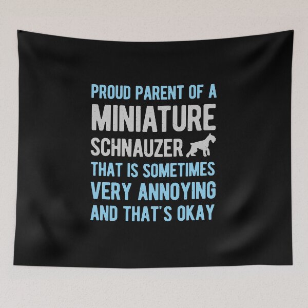 Item preview, Funny Miniature Schnauzer designed and sold by artworkbyrihen.