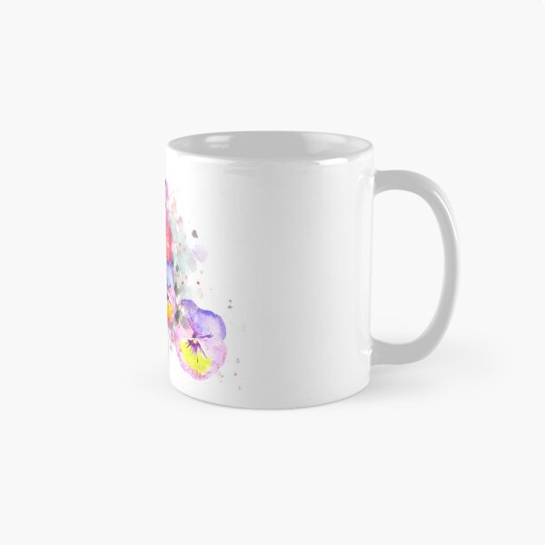Item preview, Pansies watercolor designed and sold by SpottedPilot.