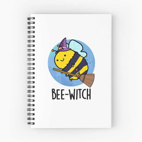 Item preview, Bee-witch Funny Bee Puns  designed and sold by punnybone.