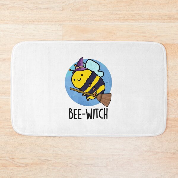 Item preview, Bee-witch Funny Bee Puns  designed and sold by punnybone.