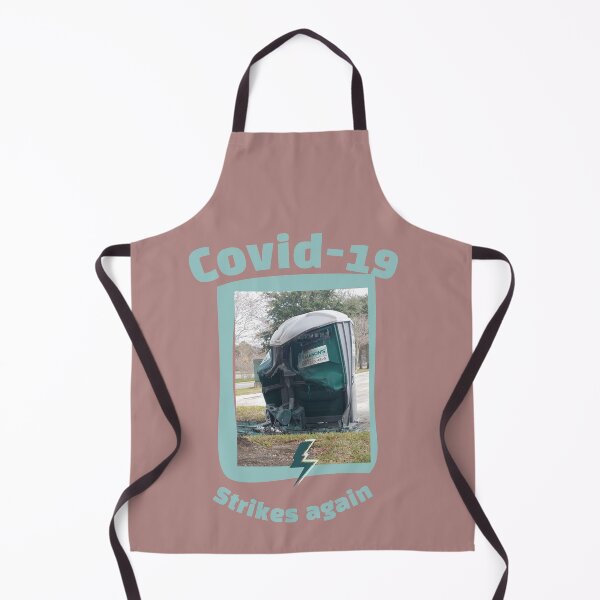 Item preview, Covid-19 Strikes Again Porta Potty Melt down designed and sold by EducateUplift.