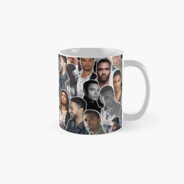 Rege Jean Page - Simon Basset collage - Bridgerton Aquarius Mug classique