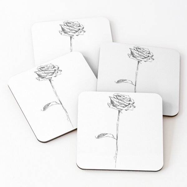 Item preview, Highly detailed hand drawn roses designed and sold by NinaSMP.