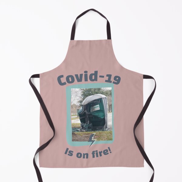 Item preview, Covid-19 Strikes Again Porta Potty Melt down designed and sold by EducateUplift.