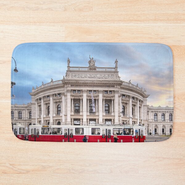 Item preview, Wiener Ringstrasse with historic Burgtheater  designed and sold by mitzobs.