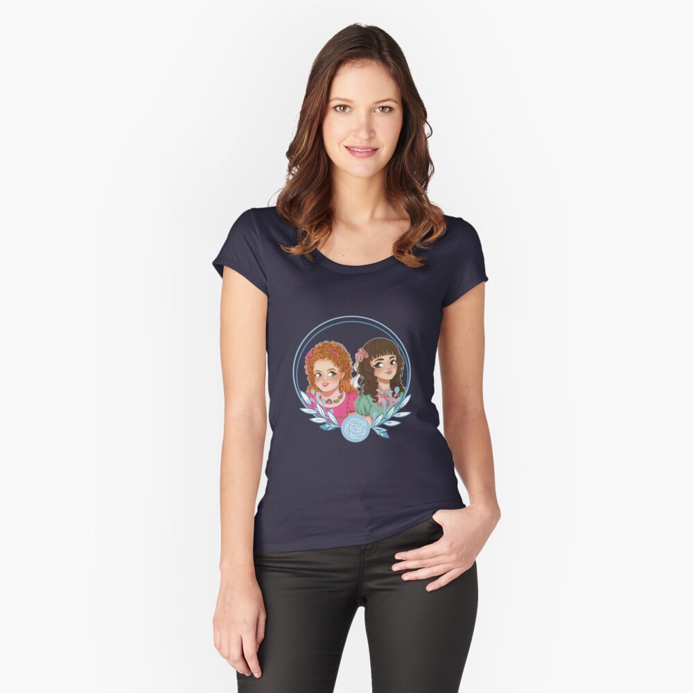 Item preview, Fitted Scoop T-Shirt designed and sold by Weiliepew.
