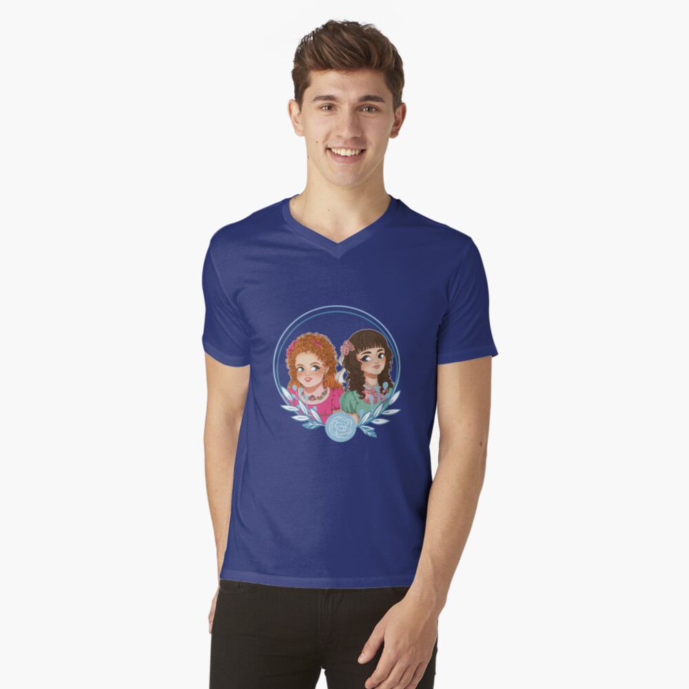 Item preview, V-Neck T-Shirt designed and sold by Weiliepew.