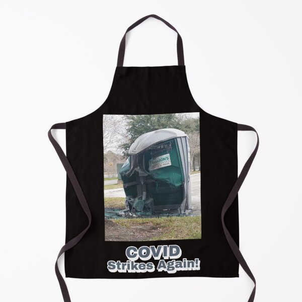 Item preview, Covid-19 Strikes Again Porta Potty Melt down designed and sold by EducateUplift.