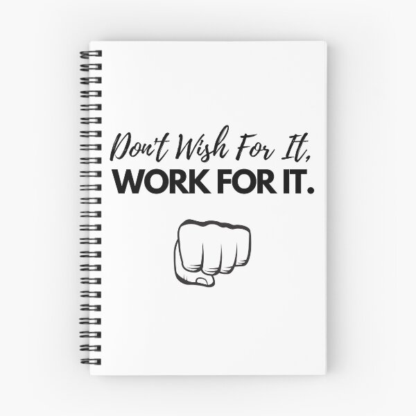Item preview, Don't Wish For It, Work For It! designed and sold by HRVY  Clarke.