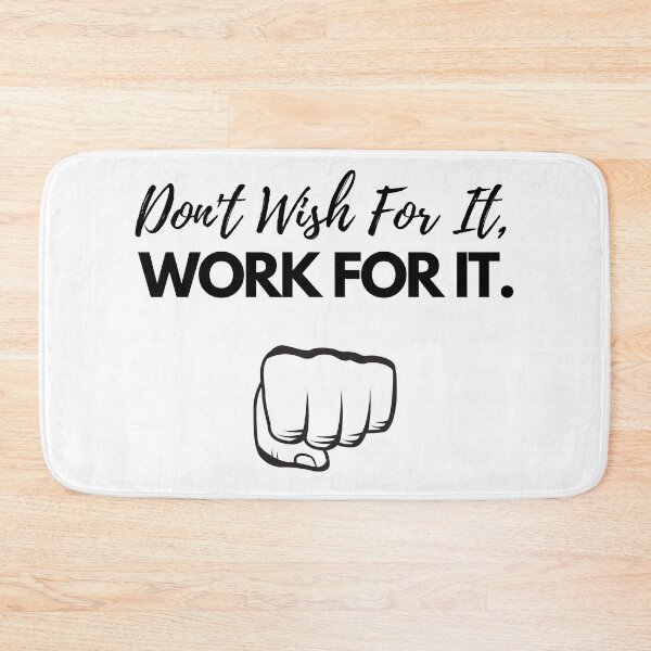 Item preview, Don't Wish For It, Work For It! designed and sold by HRVY  Clarke.