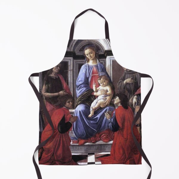 Item preview, Madonna and Child with Six Saints - Botticelli - c1470 designed and sold by CrankyOldDude.