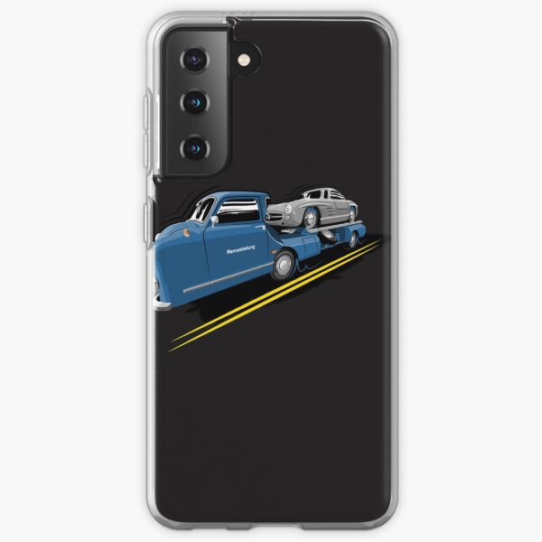Mercedes Benz Mercedes-Benz Renntransporter Coque souple Samsung Galaxy