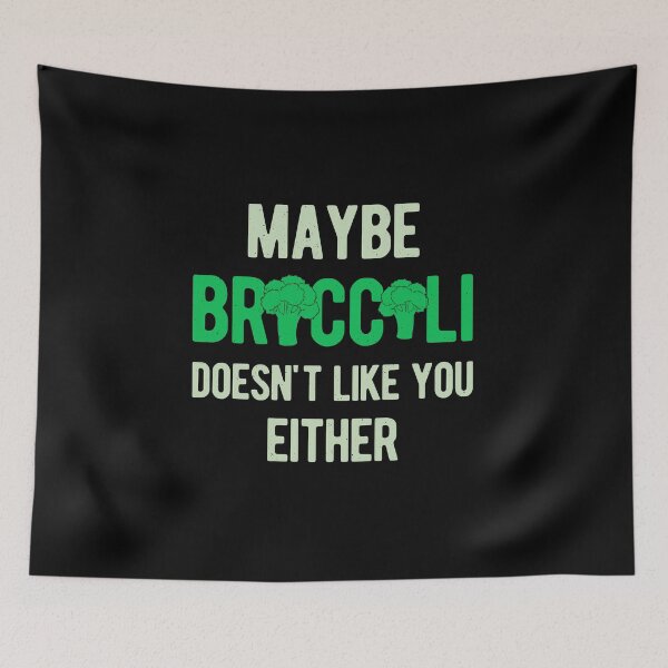 Item preview, Funny Broccoli designed and sold by artworkbyrihen.