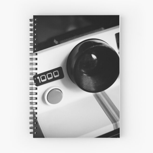 Item preview, Vintage analog instant white camera in black and white designed and sold by Diana van Neck.
