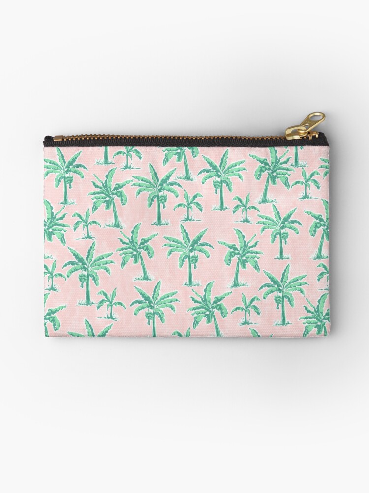 Thumbnail 1 of 4, Zipper Pouch, Banana Tree designed and sold by Vanusa Schorn.