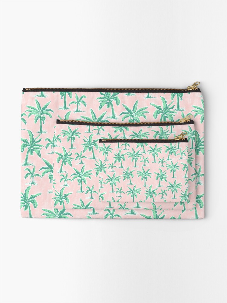 Thumbnail 2 of 4, Zipper Pouch, Banana Tree designed and sold by Vanusa Schorn.