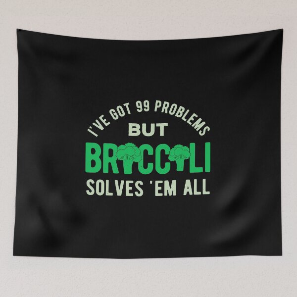 Item preview, Funny Broccoli designed and sold by artworkbyrihen.