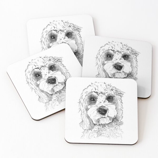 Item preview, Cavachon-White designed and sold by Helen Inkles.
