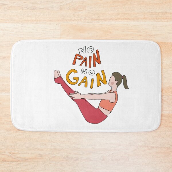 Item preview, No Pain No Gain Yoga T-Shirt designed and sold by deepakrode7.