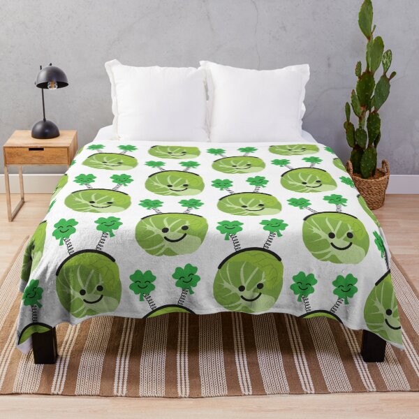 Item preview, St Patrick's Day Brussels Sprout designed and sold by VicEllisArt.