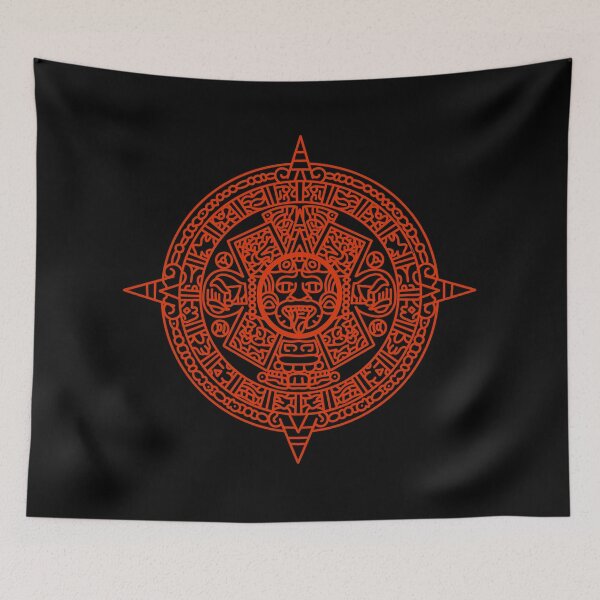 Item preview, Mayan Calendar (Red) designed and sold by TheNightProject.