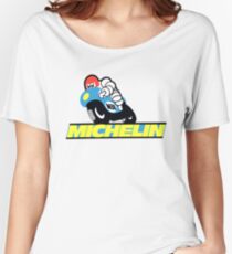 Vintage Michelin M38 Motorcycle Tire Women's Relaxed Fit T-Shirt