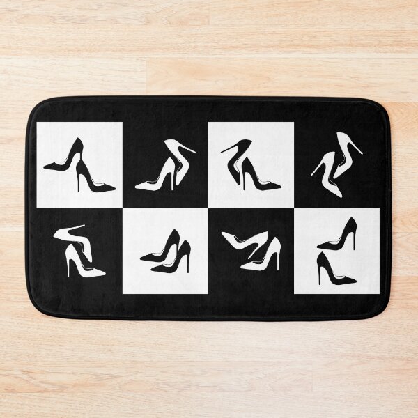 Item preview, Black and White Salsa Dancing Shoes designed and sold by Shapes-Mania.