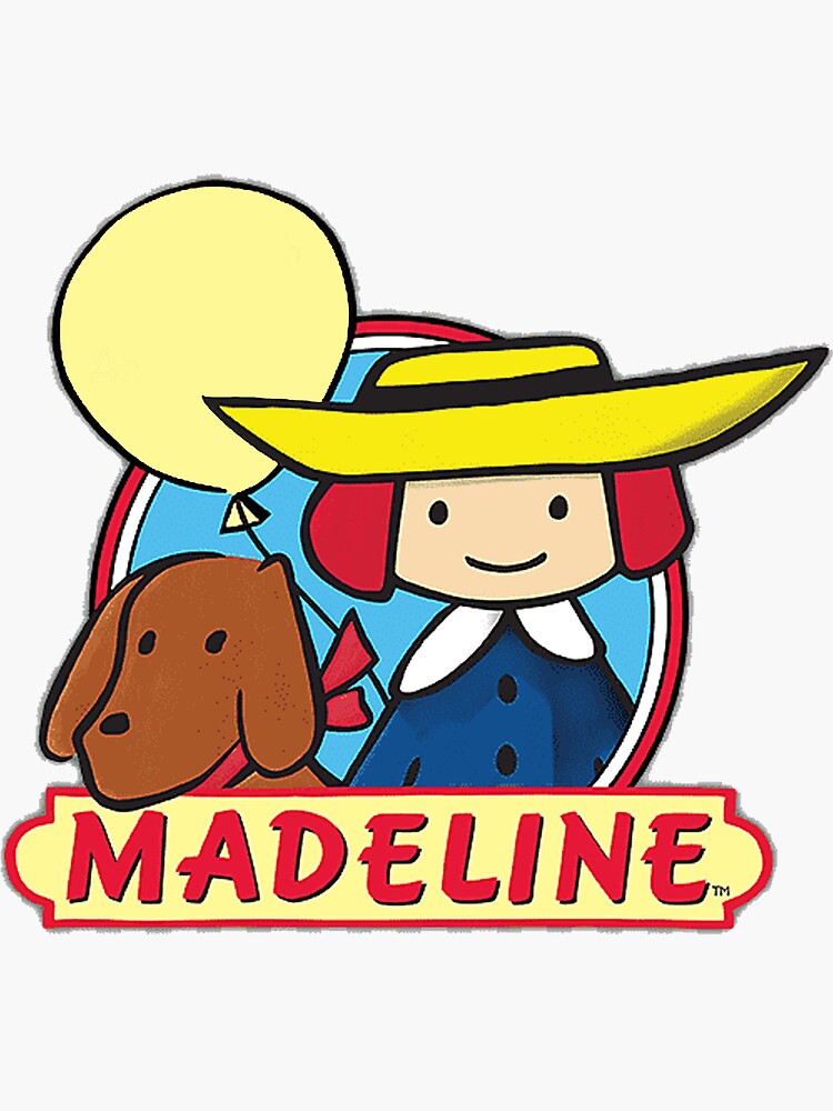 "madeline cartoon" Sticker for Sale by arzr | Redbubble