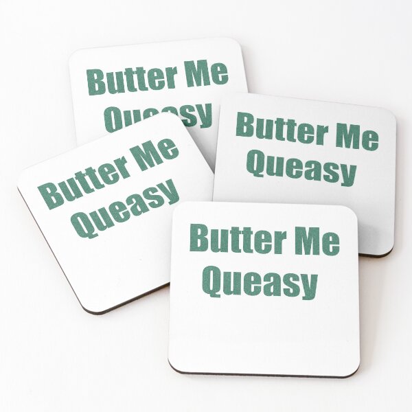 Item preview, Butter Me Queasy Phrase Tee designed and sold by Gorls.