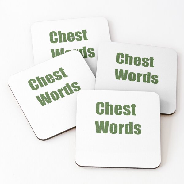 Item preview, Chest Words Phrase Tee designed and sold by Gorls.