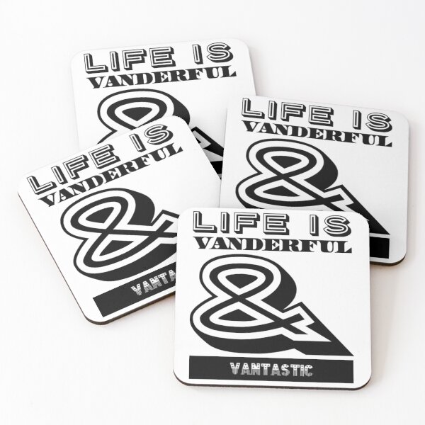 Item preview, Van Life - Life is Vanderful and Vantastic funny Design designed and sold by JJWilsonTees.
