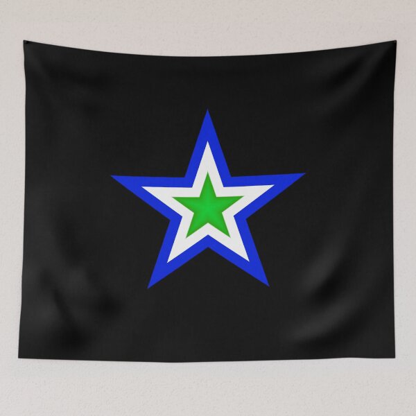 Item preview, Blue Green Star designed and sold by Passengers.