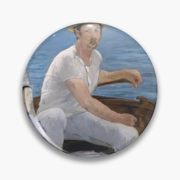 Item preview, Couple in a boat Monet designed and sold by Bimsbums.