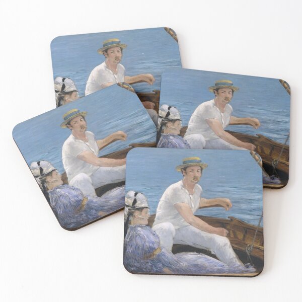 Item preview, Couple in a boat Monet designed and sold by Bimsbums.