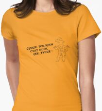 Garde ton rhum (inspiré par l'attraction Pirates de Caraïbes) Women's Fitted T-Shirt