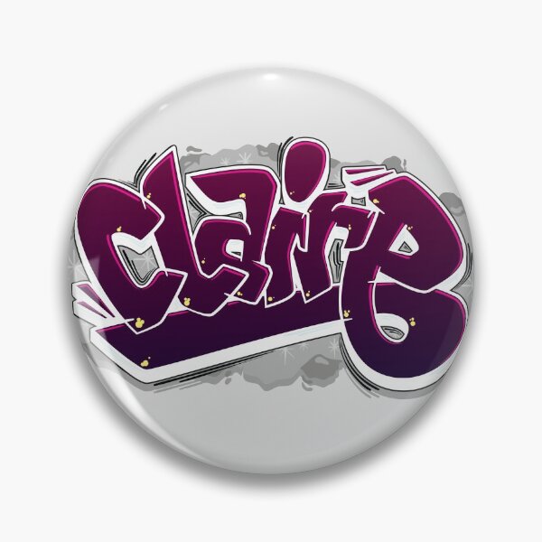 Artikelvorschau, Claire Graffiti Name entworfen und verkauft von NameGraffiti.