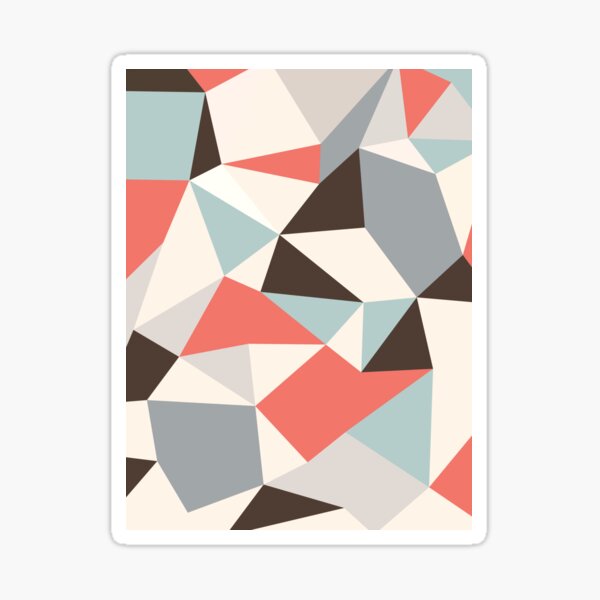 Mod Hues Tris Sticker