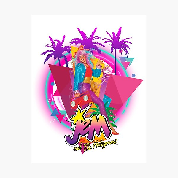 Item preview, Jem (02) - Pop Culture Collection - Sardonic Tribe designed and sold by SardonicTribe Apparel&Design.