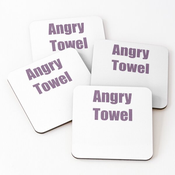 Item preview, Angry Towel Phrase Tee designed and sold by Gorls.