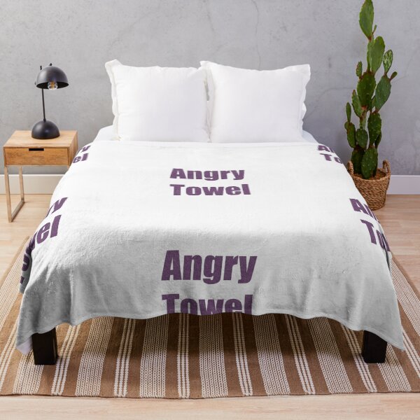 Item preview, Angry Towel Phrase Tee designed and sold by Gorls.