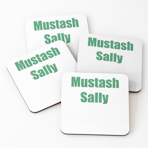Item preview, Mustash Sally Phrase Tee designed and sold by Gorls.