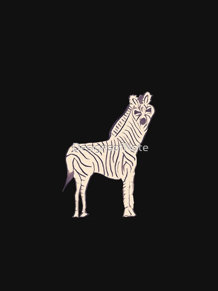 Thumbnail 4 of 4, iPhone Case, Tall Zebra designed and sold by DesignsofNote.