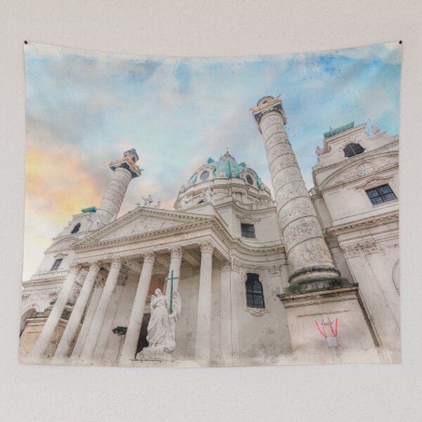 Item preview, Saint Charles Church in Vienna, Austria.  designed and sold by mitzobs.