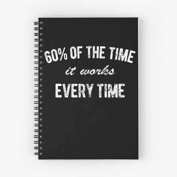 Item preview, 60% of the time it works every time designed and sold by QuoteableTees.