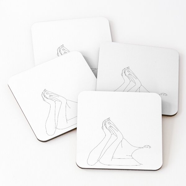 Item preview, Reclining figure illustration - Paloma designed and sold by TheColourStudy.