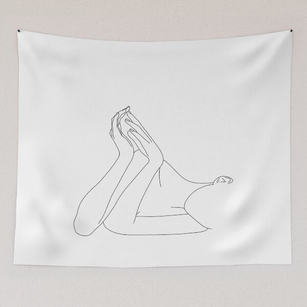 Item preview, Reclining figure illustration - Paloma designed and sold by TheColourStudy.
