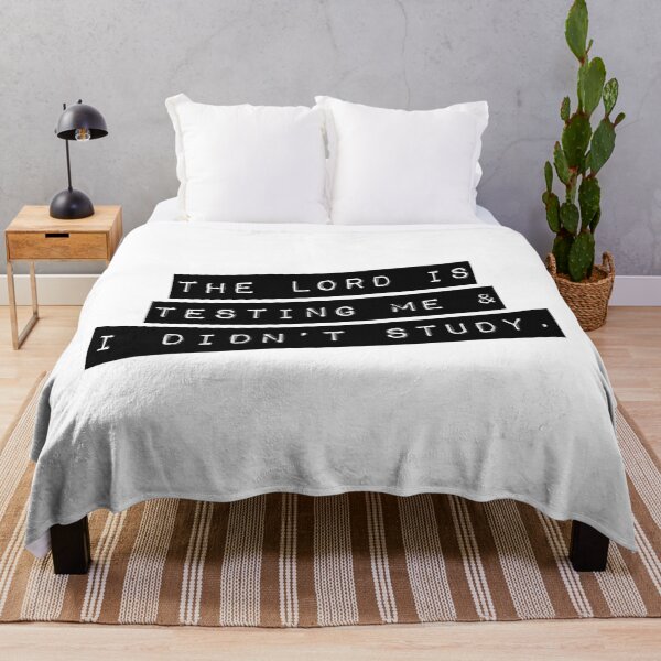 Item preview, The Lord is Testing Me and I Did Not Study designed and sold by CrystalCrush.
