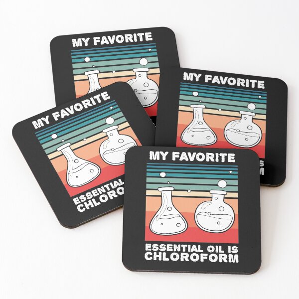 Item preview, Funny Retro Vintage Saying My Favorite Essential Oil is Chloroform designed and sold by YourgiftShop.