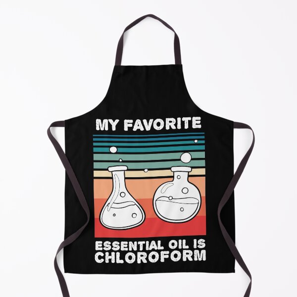 Item preview, Funny Retro Vintage Saying My Favorite Essential Oil is Chloroform designed and sold by YourgiftShop.