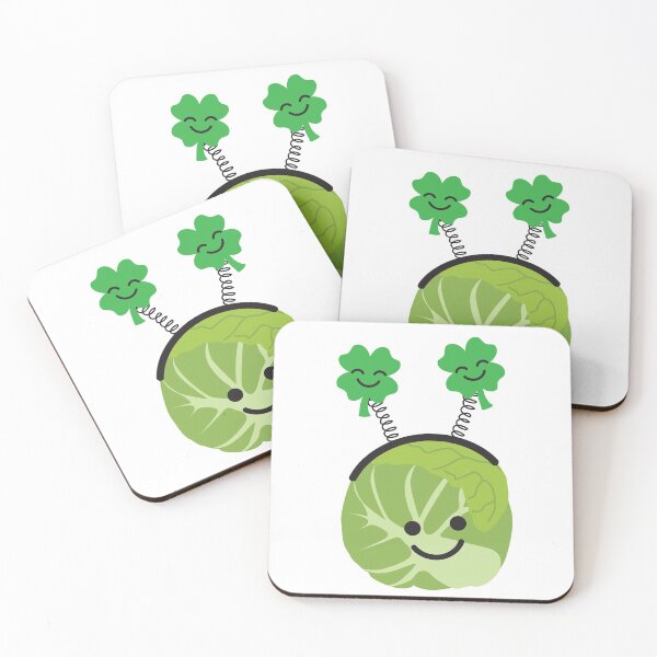 Item preview, St Patrick's Day Brussels Sprout designed and sold by VicEllisArt.